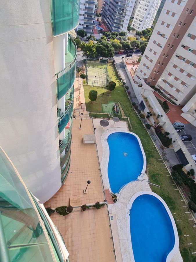 Elegant 2-Bedroom Apartment In Benidorm With Private Pool And Scenic Garden Views Cala de Finestrat Exterior photo